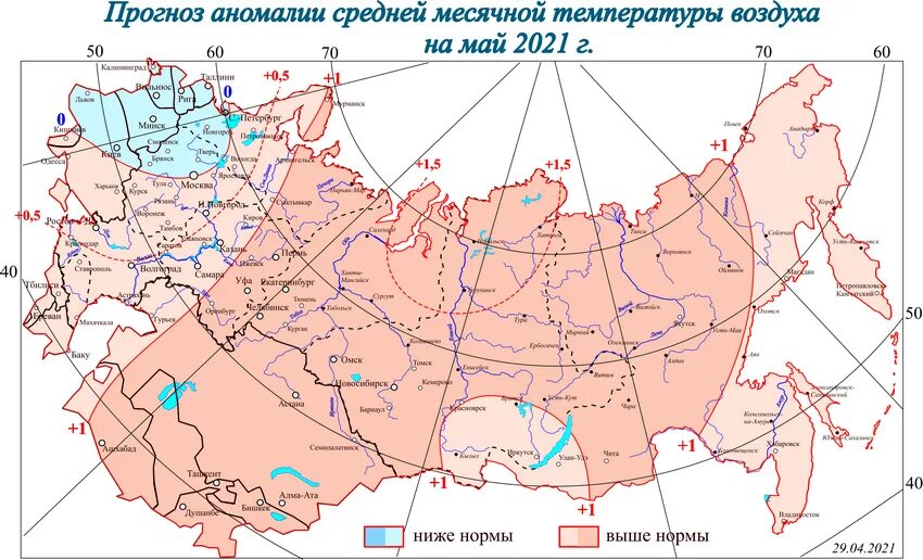 Прогноз осадкой