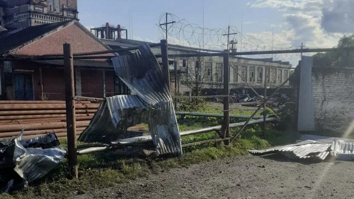 Прорыв всу в курской области. Обстрел теткино. Обстрелян поселок теткино. Разрушенный поселок.