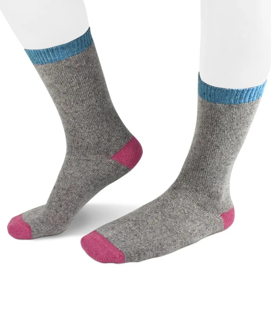 Греющий носок. Short Socks women. Short Pink Socks.