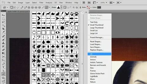 Shape tool