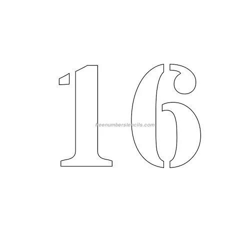 Цифра 16 трафарет для торта. Template 16. Цифра 16 раскраска. Раскраска цифры. Цифра 16 шаблон.