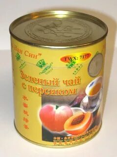 Зеленый чай с персиком
