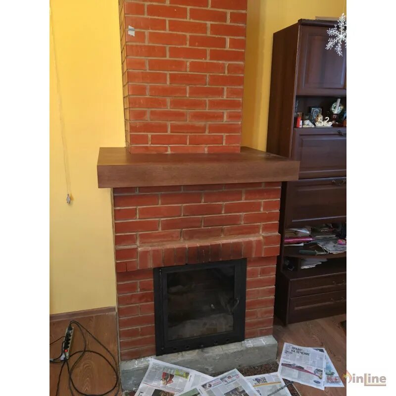 Back Porch Musings: Posts from November 2011 Brick fireplace decor, Living room 