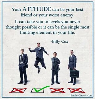 Attitude can be
