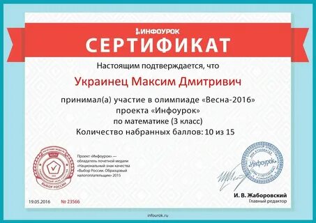 Уровень сайта инфоурок