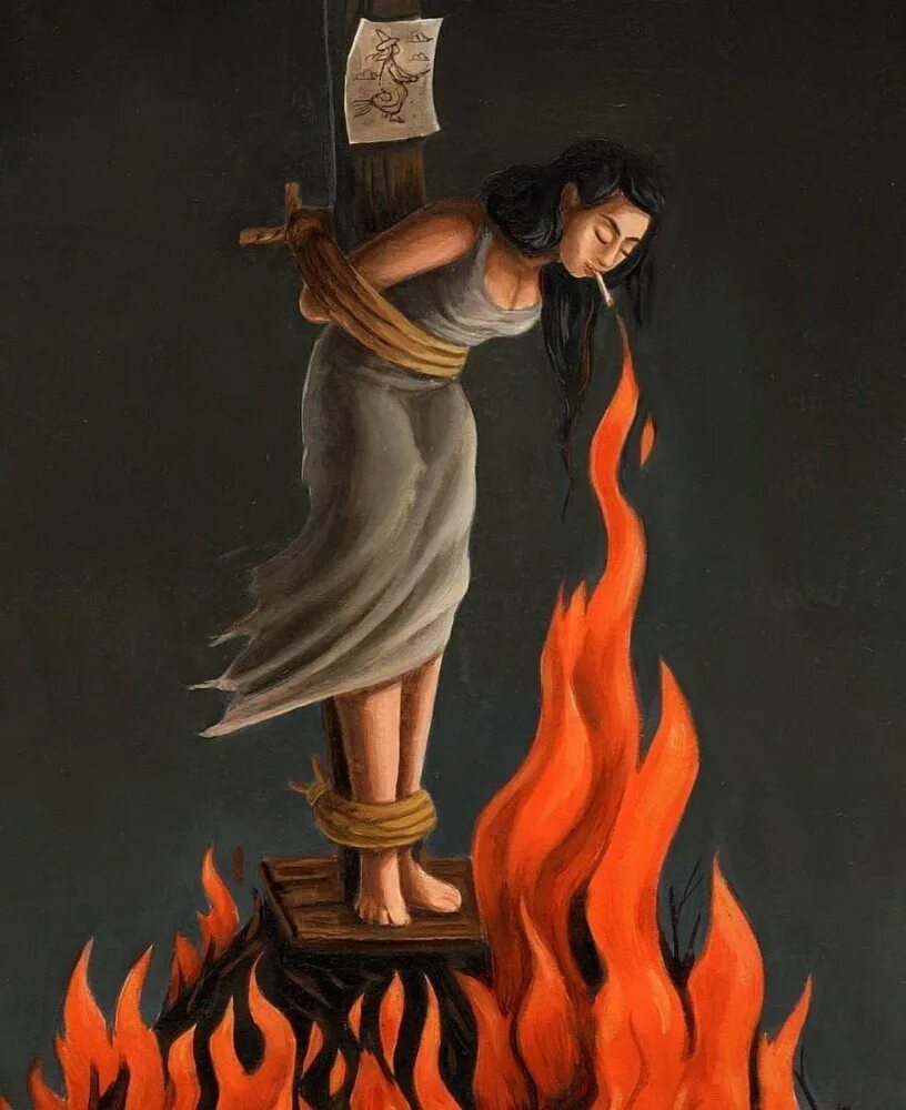 Ведьма сгорает на костре. Жгут ведьму. Инквизиция сожжение ведьм бессонов николай. Жанна дарк на костре рене шарбонно. Святая инквизиция аниме сожжение.
