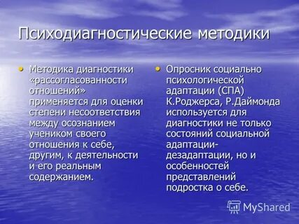 Психологический анализ поведения