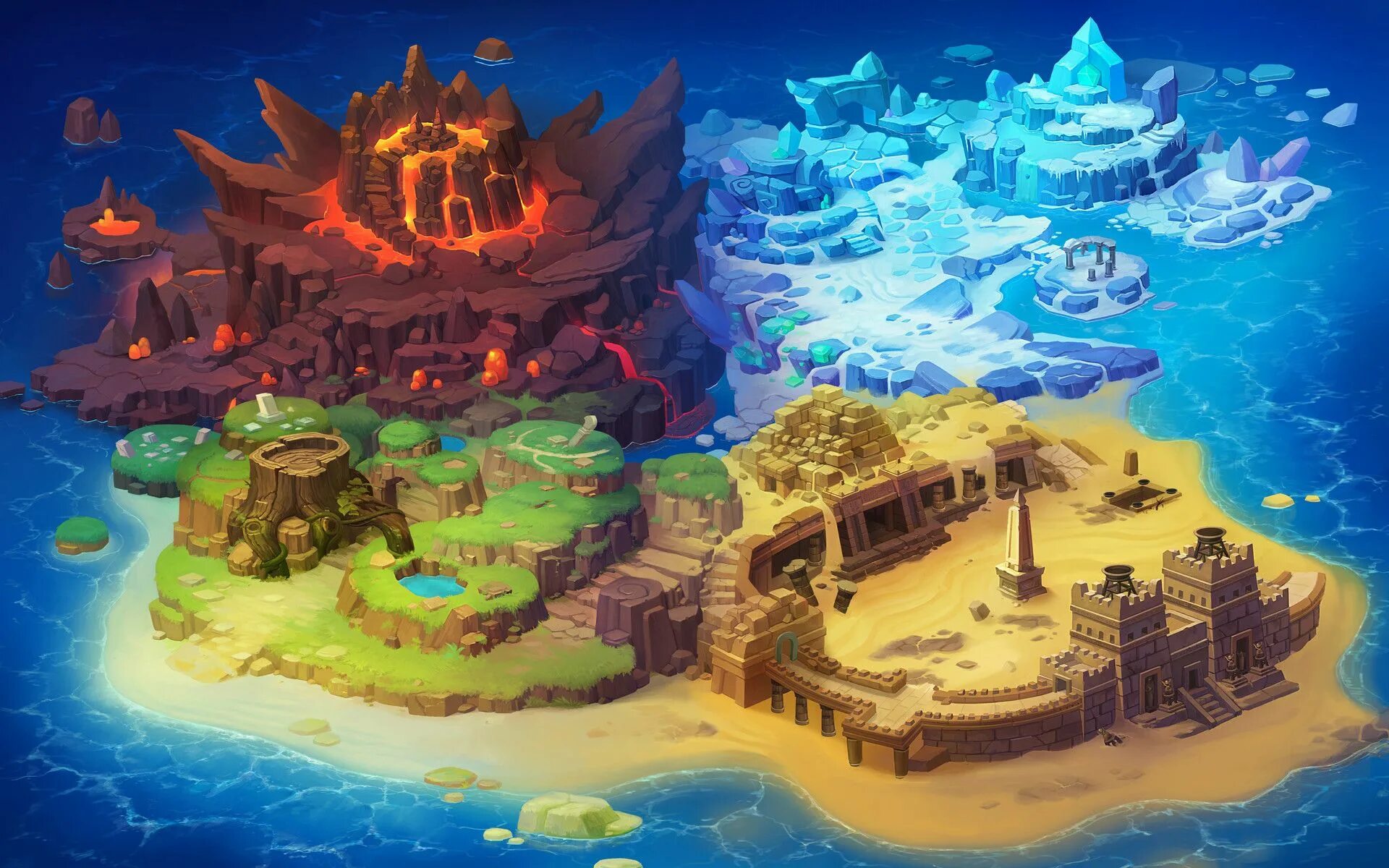 The map game