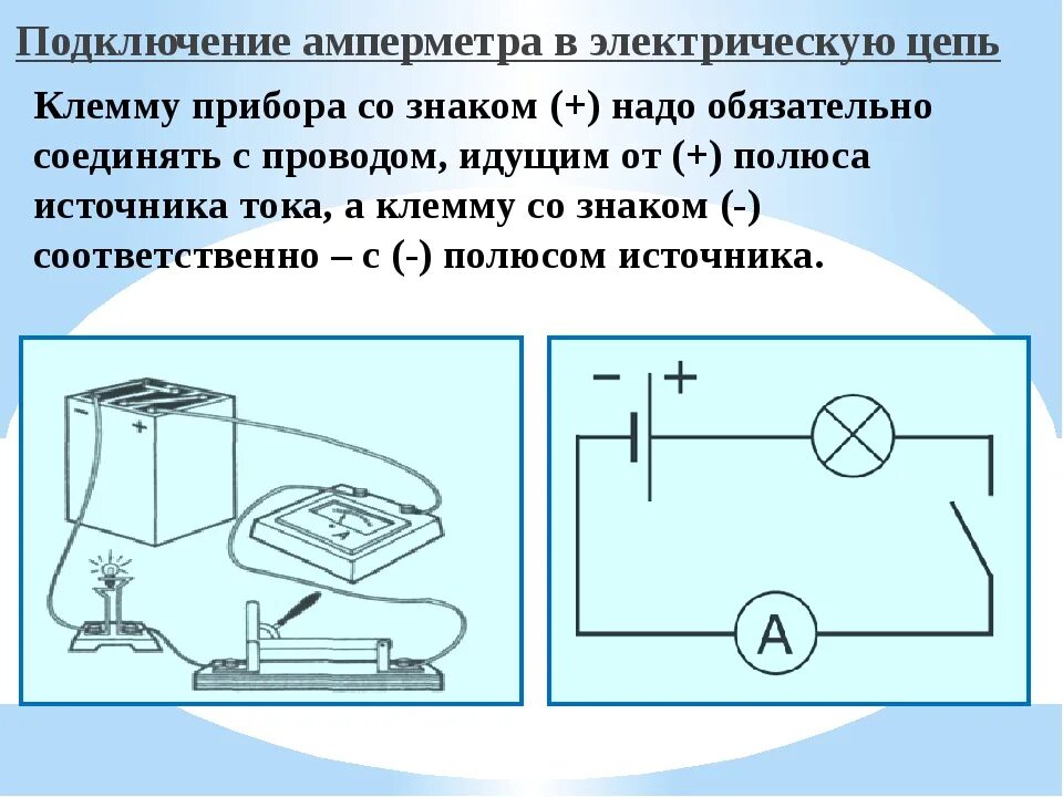 Последовательно в цепь включается. Схема подключения амперметра переменного тока. Схема включения амперметра на переменном токе. Схема подключения амперметра постоянного тока. Электрическая схема включения амперметра.