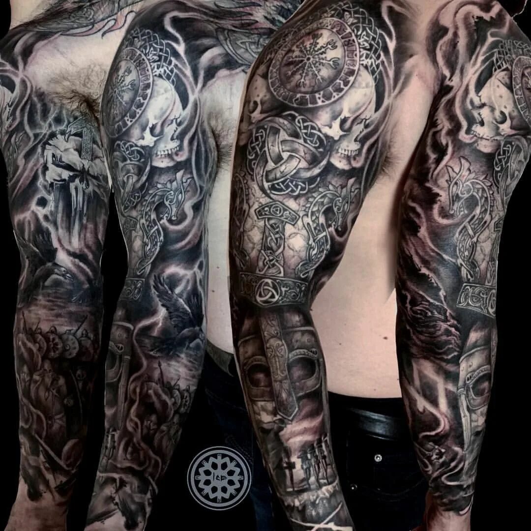 старославянский рукав. тату рукав славянский стиль. рукав в стиле викингов. старославянский рукав. рукав в славянском стиле.