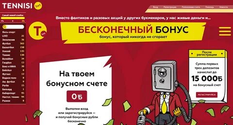 Бонусы бк 2023