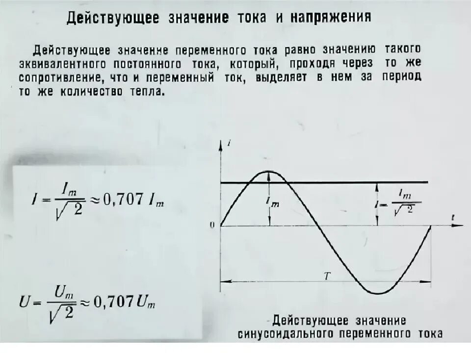 Действующее напряжение переменного тока. Формула действующего значения силы тока. Действительное значение тока формула. Формула нахождения действующего значения тока.