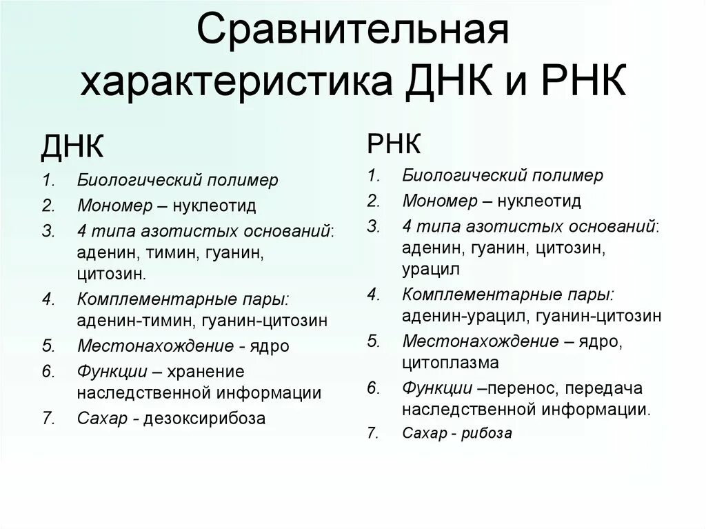 Днк и рнк общее. Строение и функции ДНК И РНК таблица. Биологическая роль ДНК И РНК таблица. Особенности функций ДНК И РНК. Общая структура и свойства ДНК И РНК.