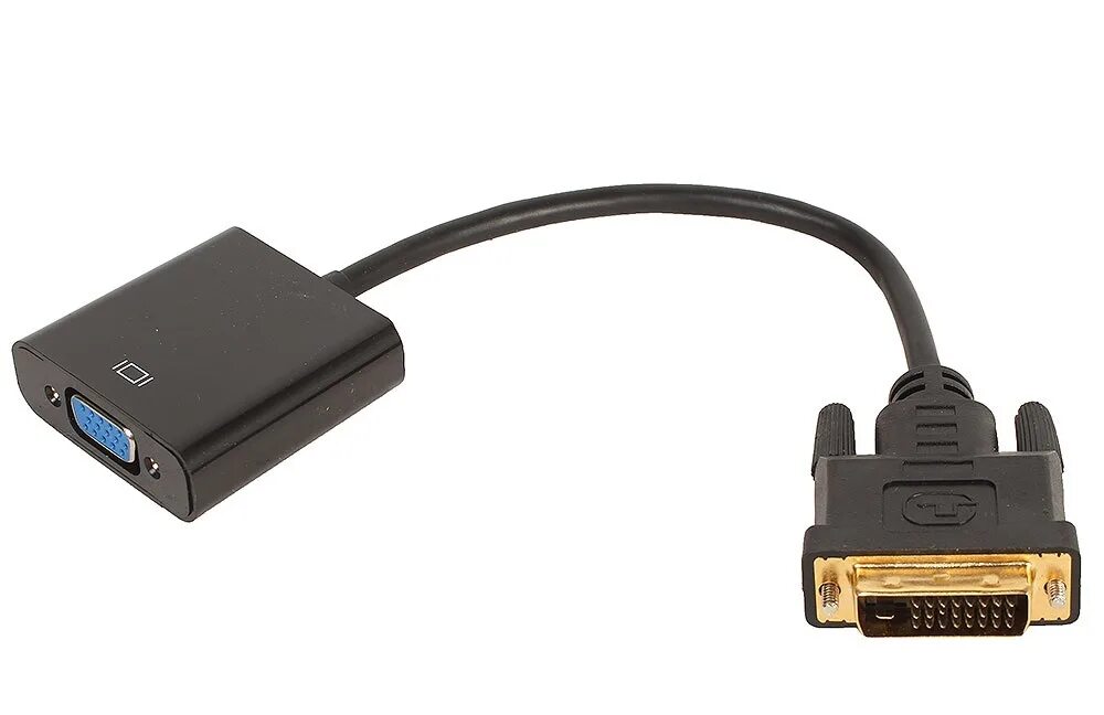 Displayport vga. Адаптер dvi-d(m24+1)-vga(f). переходник vcom dvi - vga (cg491) 0.2 м. dvi-d 25m - &gt; vga 15f переходник. dvi-d -&gt; vga orient c060.