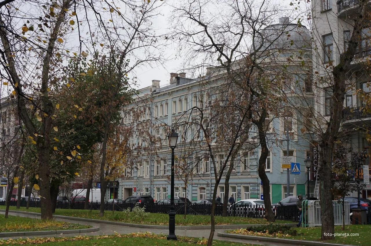 Что было на месте тверского бульвара