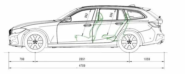 Бмв g20 размеры. Бмв 320 габариты. bmw 3 f30 габариты. бмв 5 универсал габариты. бмв 3 универсал габариты.