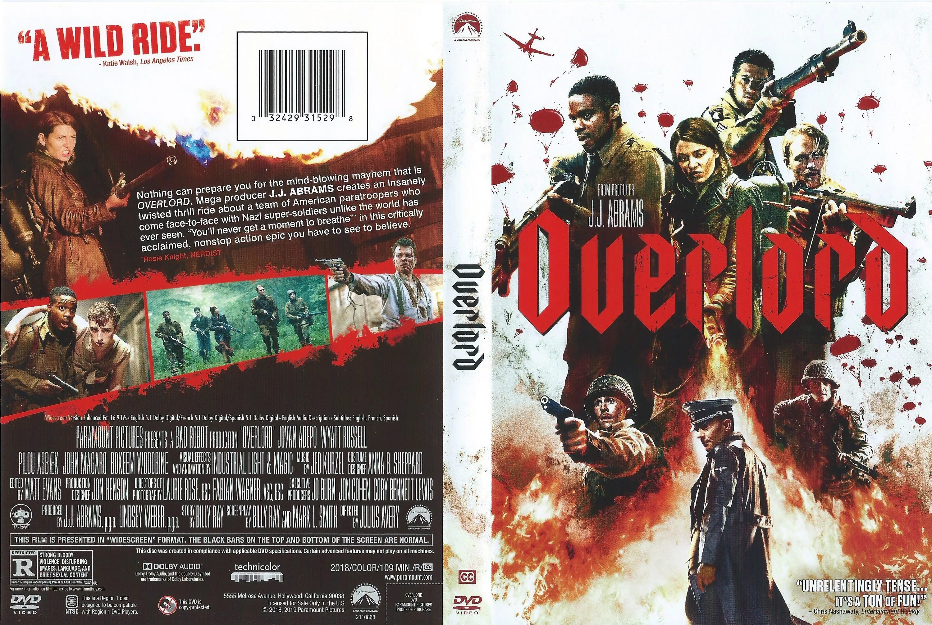 Оверлорд 2018 хорошее качество. Оверлорд DVD 2018. Оверлорд / Overlord / 2018 Cover DVD.