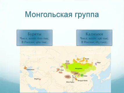 К какой группе языков относится монгольский язык