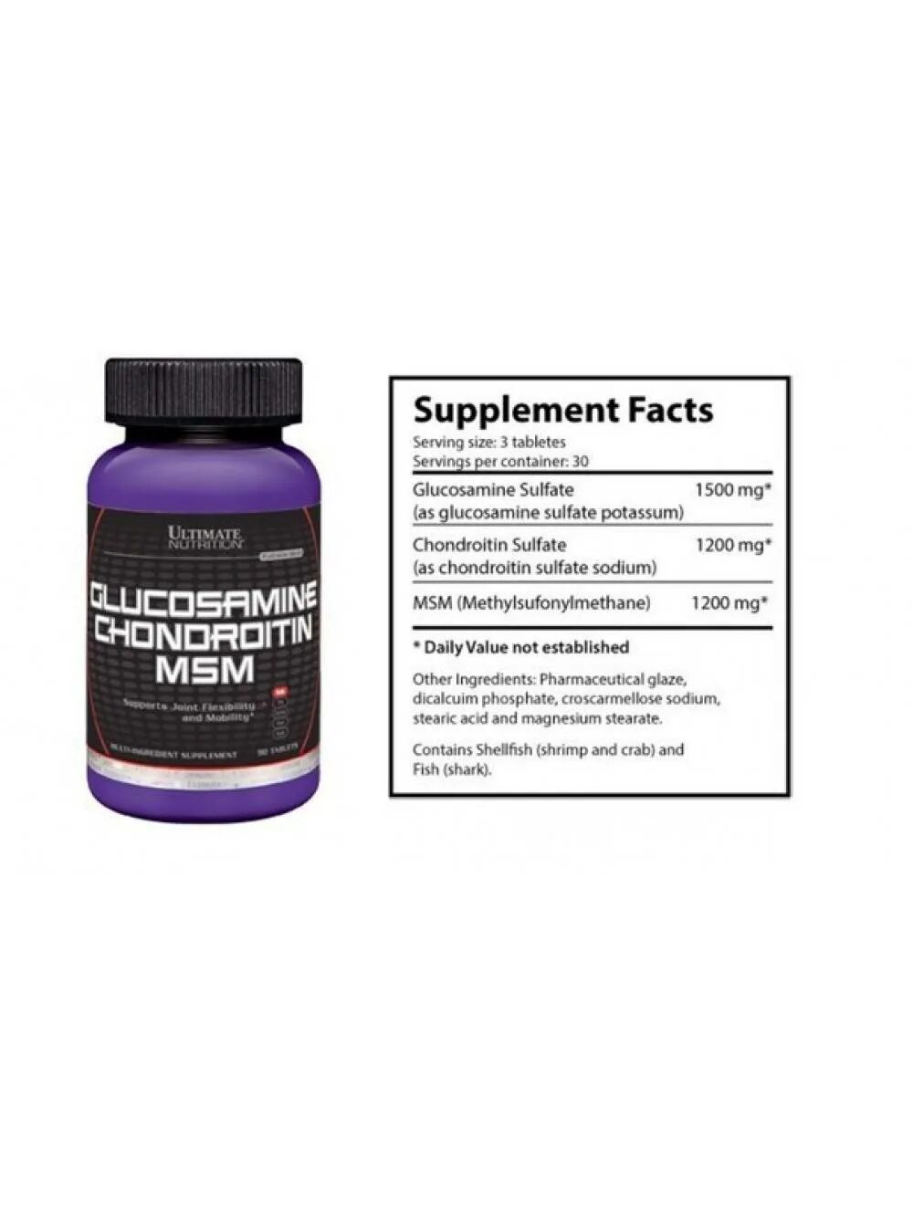 Ultimate Nutrition Glucosamine Chondroitin MSM 90. Ultimate Nutrition Glucosamine & Chondroitin + MSM 90таб. Ultimate Glucosamine Chondroitin MSM 90 Tabs.