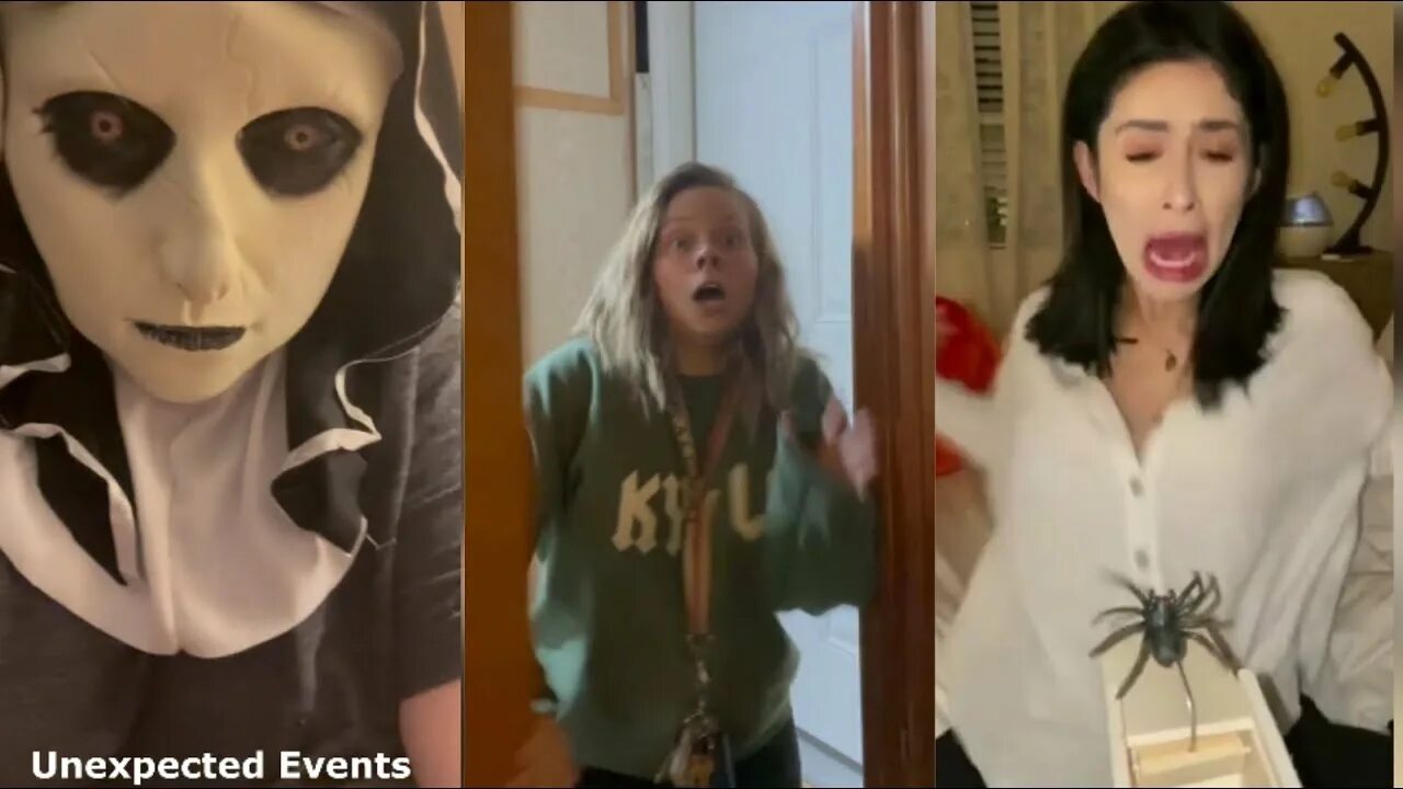 Unexpected event. Кам из девушки. Scaregirls.