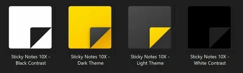 Sticky notes windows 10
