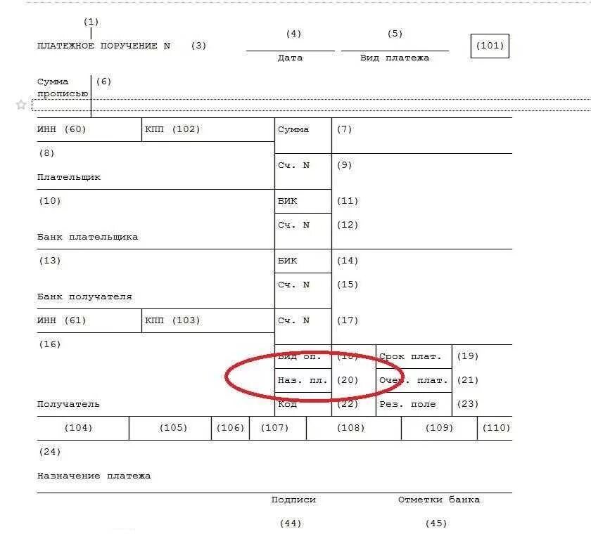 Октмо 22. Поле Назначение платежа в платежном поручении. Код 20 в платежном поручении. Код дохода где указывается в платежном поручении. Поле 22 в платежном поручении в 1с.