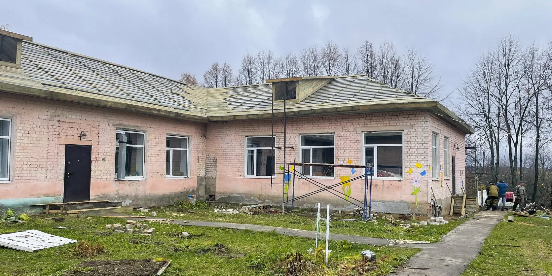 Погода в воскресенском ивановская. Капитальный ремонт детского сада. село воскресенское ивановская область. детский сад 1967.