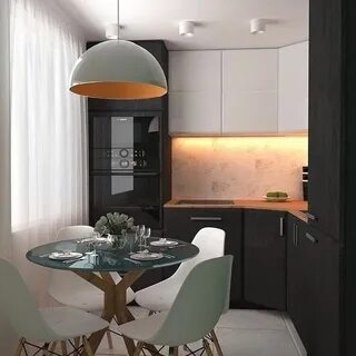 Фото интерьеров небольших кухонь