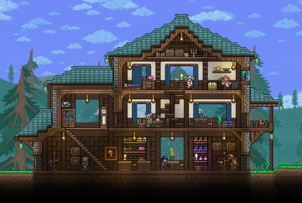 Террария красивый дом у моря. Terraria ideas. Terraria ideas. Terraria крепость. Террария постройки домов.