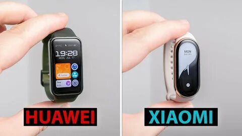 Сравнение mi band 7 8
