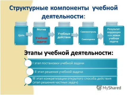 Компоненты учебной