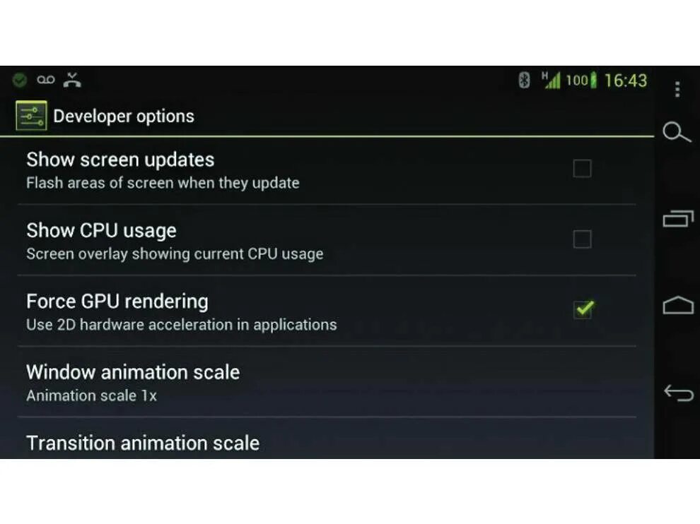 Как ускорить андроид через разработчиков. Gpu ускорение android. developer options. gpu рендеринг профиля андроид. developer options перевод на русский.