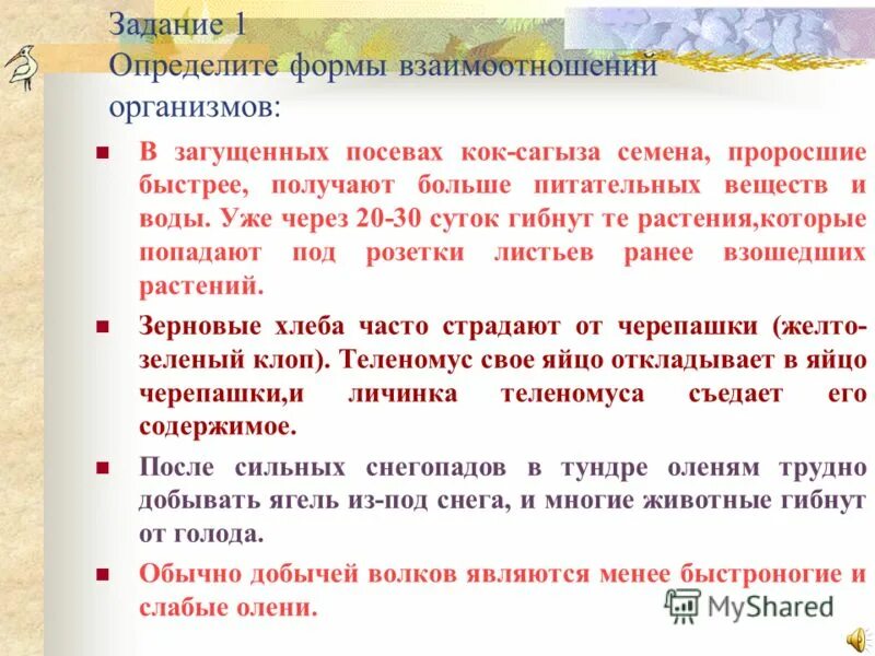 Определите формы борьбы за существование в загущенных посевах. Борьба за существование вывод. В загущенных посевах Кок-сагыз семена проросшие быстрее.