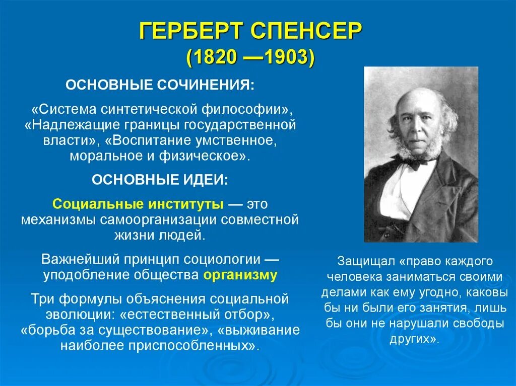 В основе общества лежит труд. Герберт Спенсер эволюционизм. Герберт Спенсер основные идеи философии. Герберт Спенсер философы XIX века. Спенсер социология основные идеи.