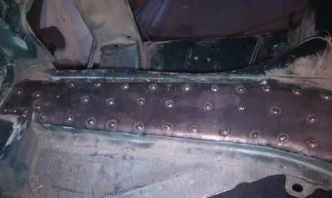Днище на заклепках