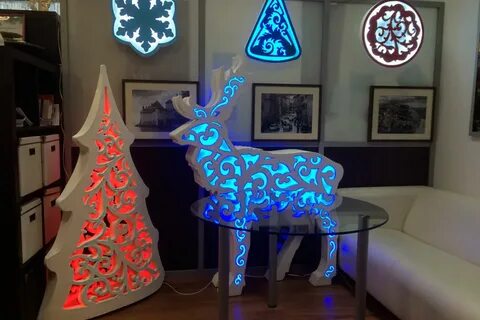 Фотозона на новый 2024 год дракона