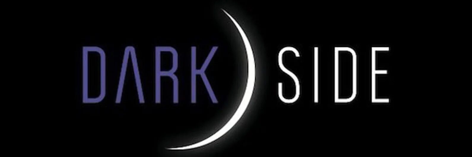 The dark side. Darkside лого. dark надпись.