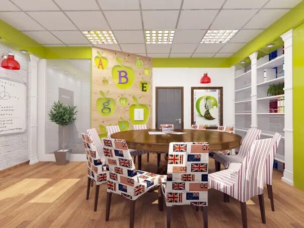 FRIENDS English Club on Behance in 2019 English, Language school, Office entranc