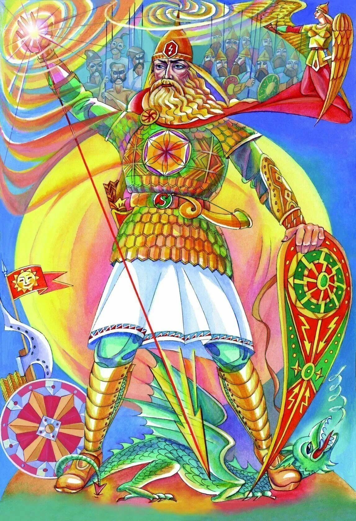 Боги славян рисунок. Боги славян рисунок