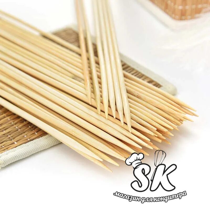 Купить деревянные шпажки для букетов. Зубочистки Bamboo Toothpick 280. Шпажки бамбуковые 30 см. Шампур бамбук 20 см. Палочки для шашлыка 30 см бамбук 100 шт.