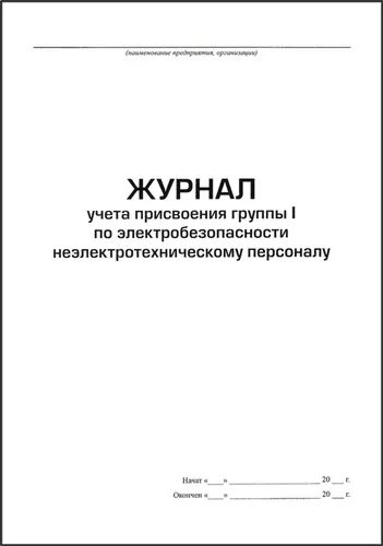 Форма журнала по 1 группе неэлектротехнического персонала. Журнал электробезопасности 1 группы неэлектротехническому персоналу. Форма журнала присвоения 1 группы по электробезопасности. Журнал инструктажа неэлектротехнического персонала. Кто определяет 1 группу по электробезопасности