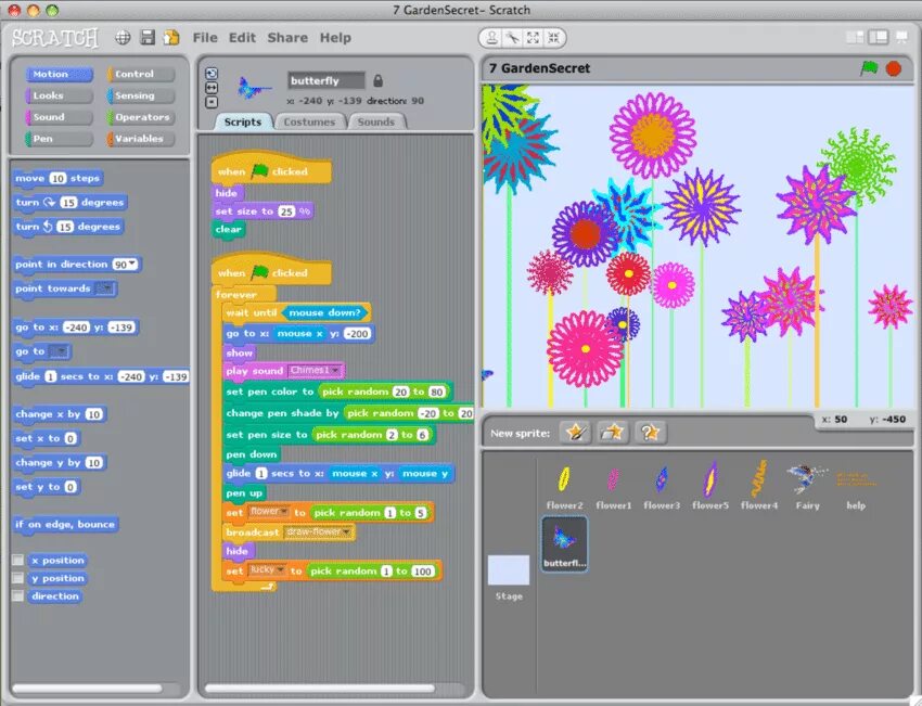 Задания scratch