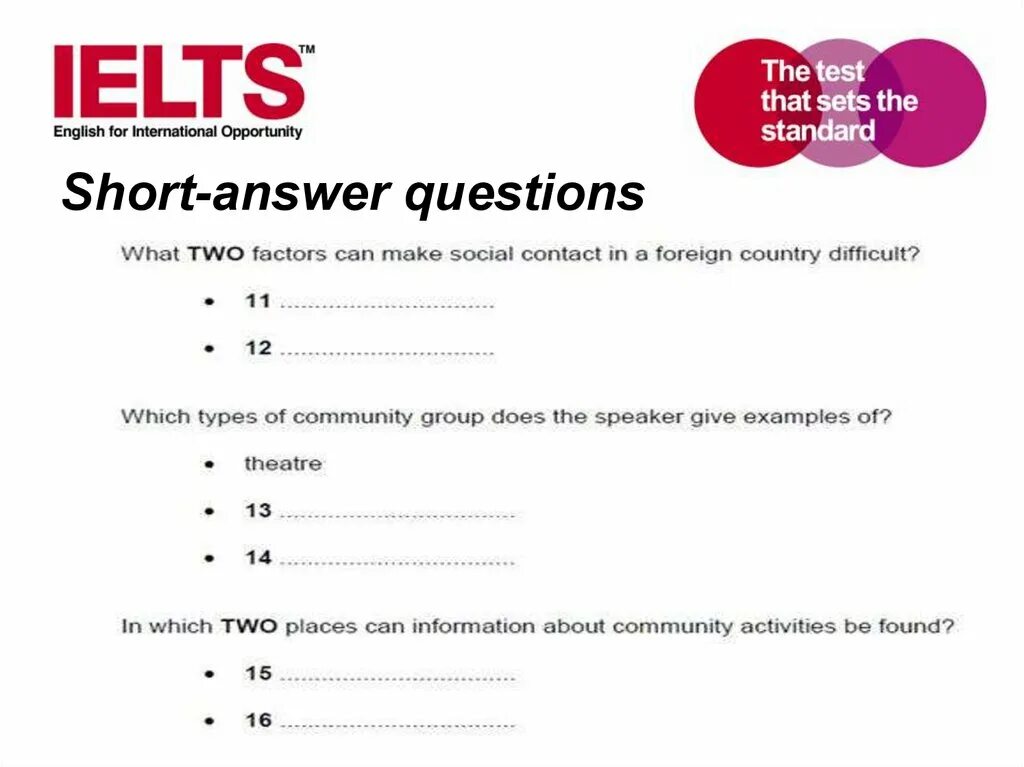 ) Short answer questions IELTS. IELTS тест. Short answer questions IELTS reading. Short answer Listening IELTS. Reading question types