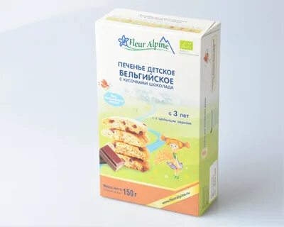 Детское печенье без