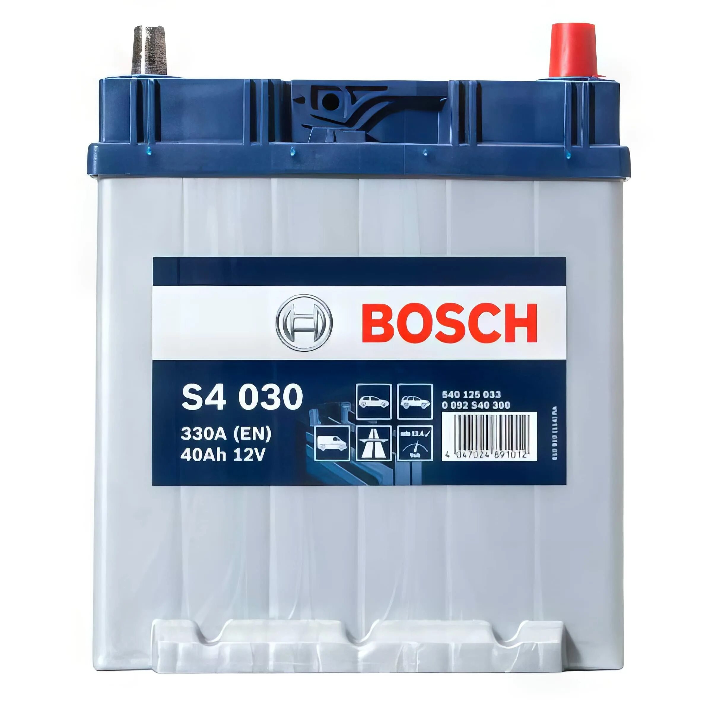 Bosch 40 Ah 330. Bosch s4 018 330a 40ah. Аккумулятор Bosch s4 024. Бош s4 018 аккумулятор.