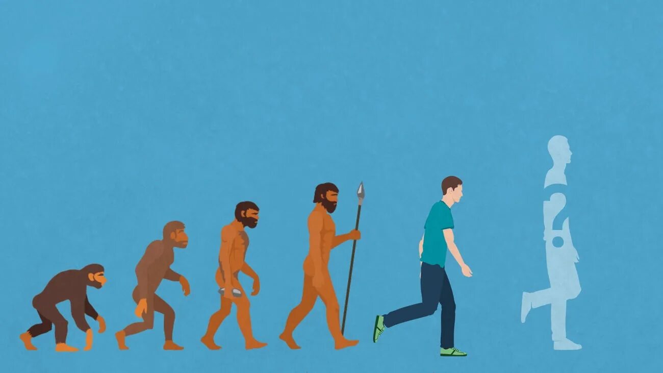 Эволюция тела. Evolution of Human body. From Evolution.