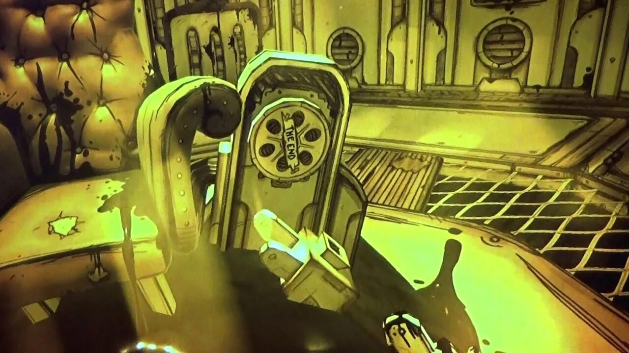 Неспящий 5 глава. Bendy and the ink machine chapter 5. бенди 5 глава. концовка 5 главы бенди. бенди из 5 главы.