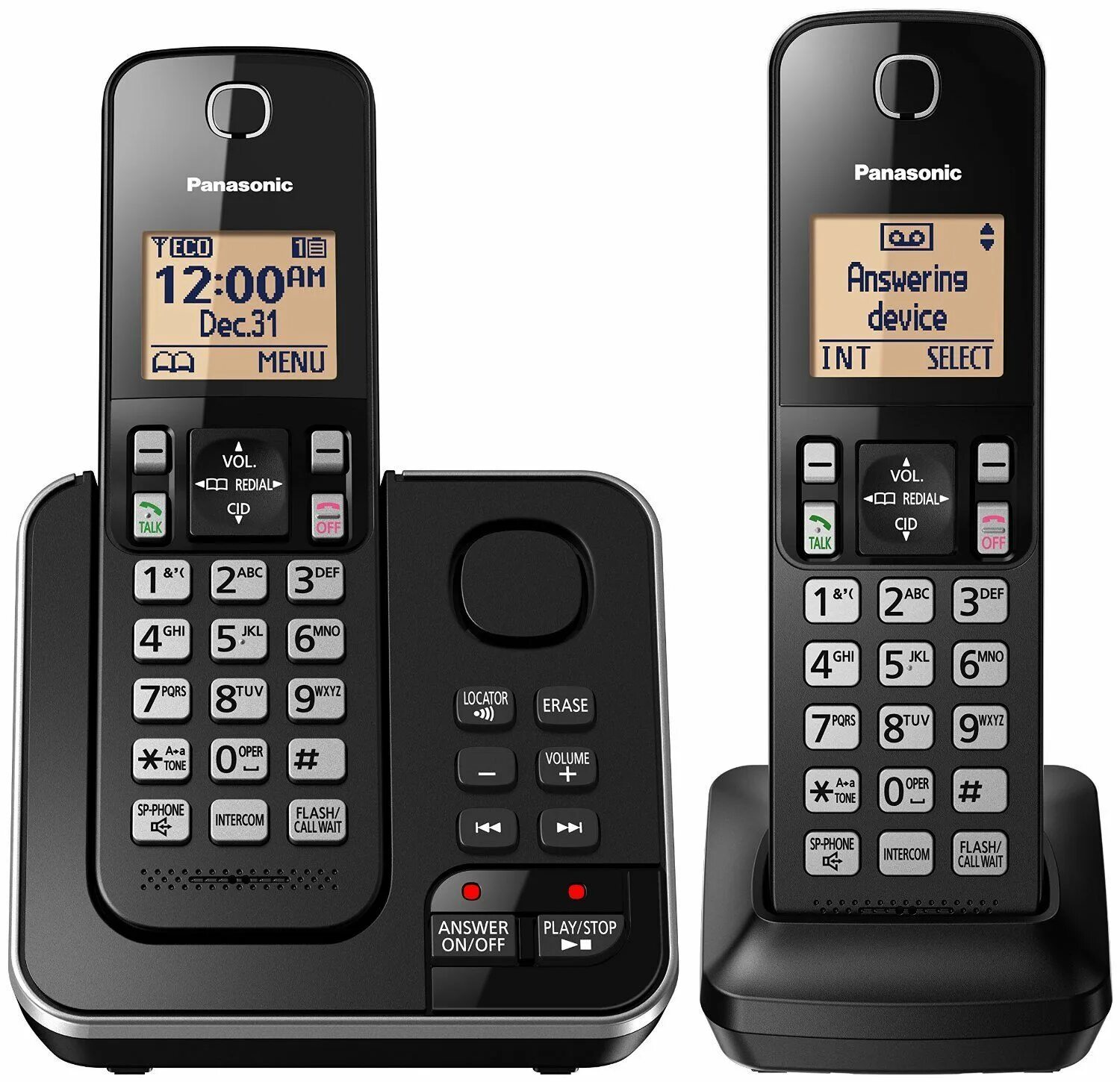 Panasonic DECT 6.0.. Panasonic KX-tgc220. Panasonic радиотелефон KX-tg6. Радиотелефон с 3 трубками в комплекте.