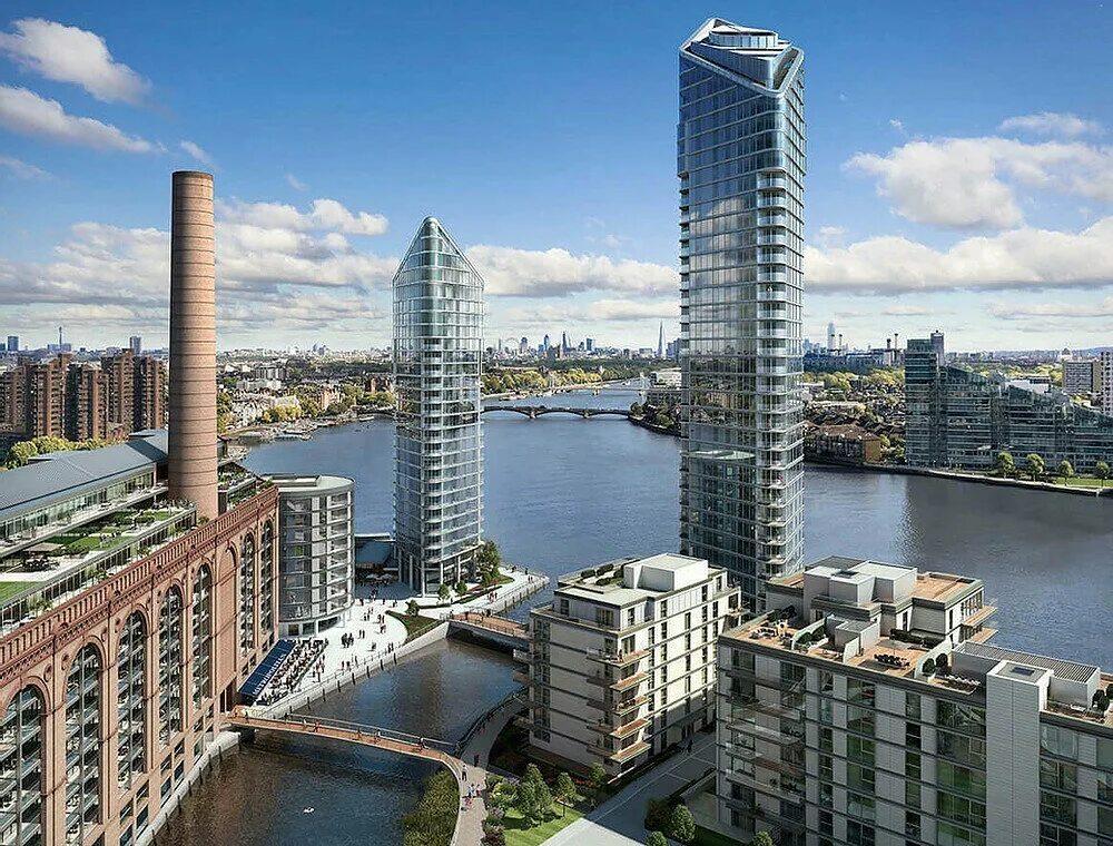 Chelsea Waterfront London. ЖК Chelsea Waterfront пентхауз Абрамовича. Лондон недвижимость.