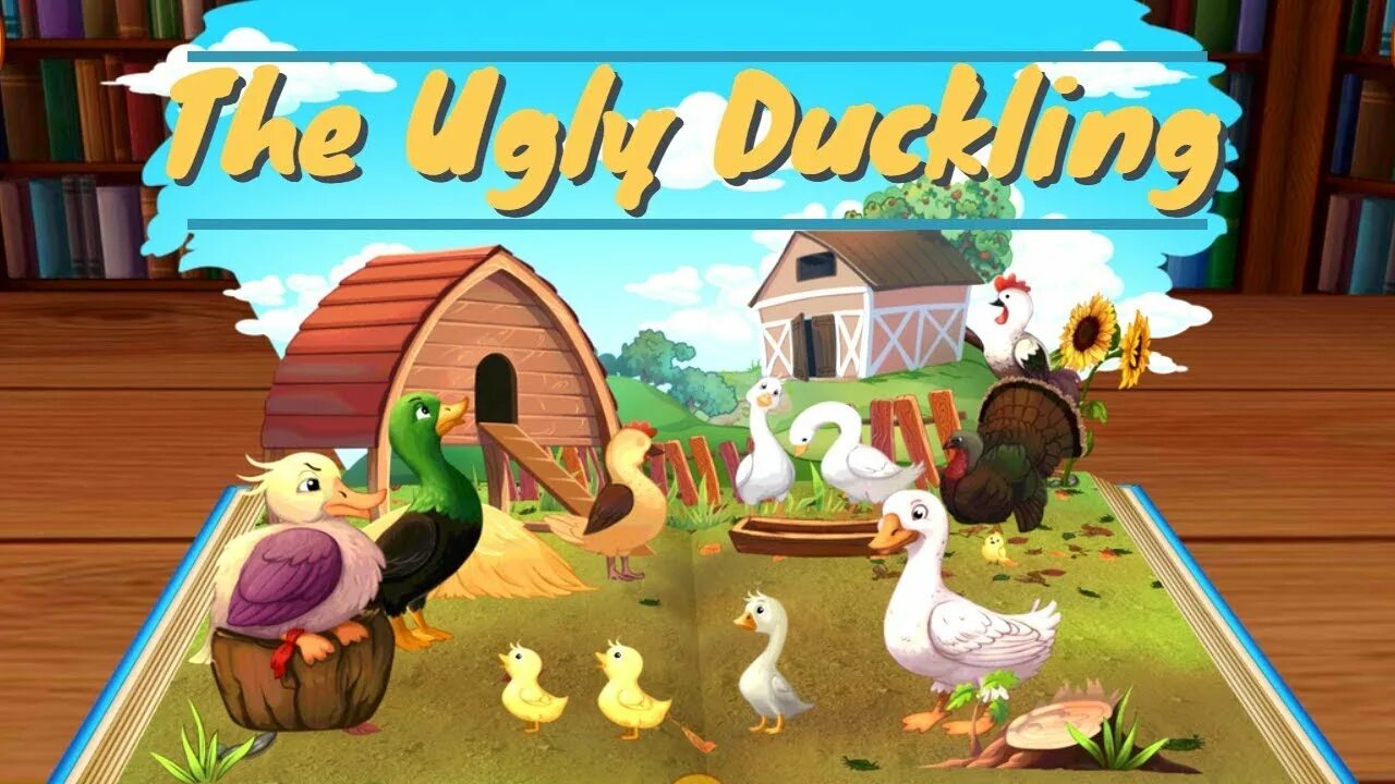 The ugly duckling. Гадкий утенок. the ugly duckling story. the ugly duckling story for kids. the ugly duckling in english.